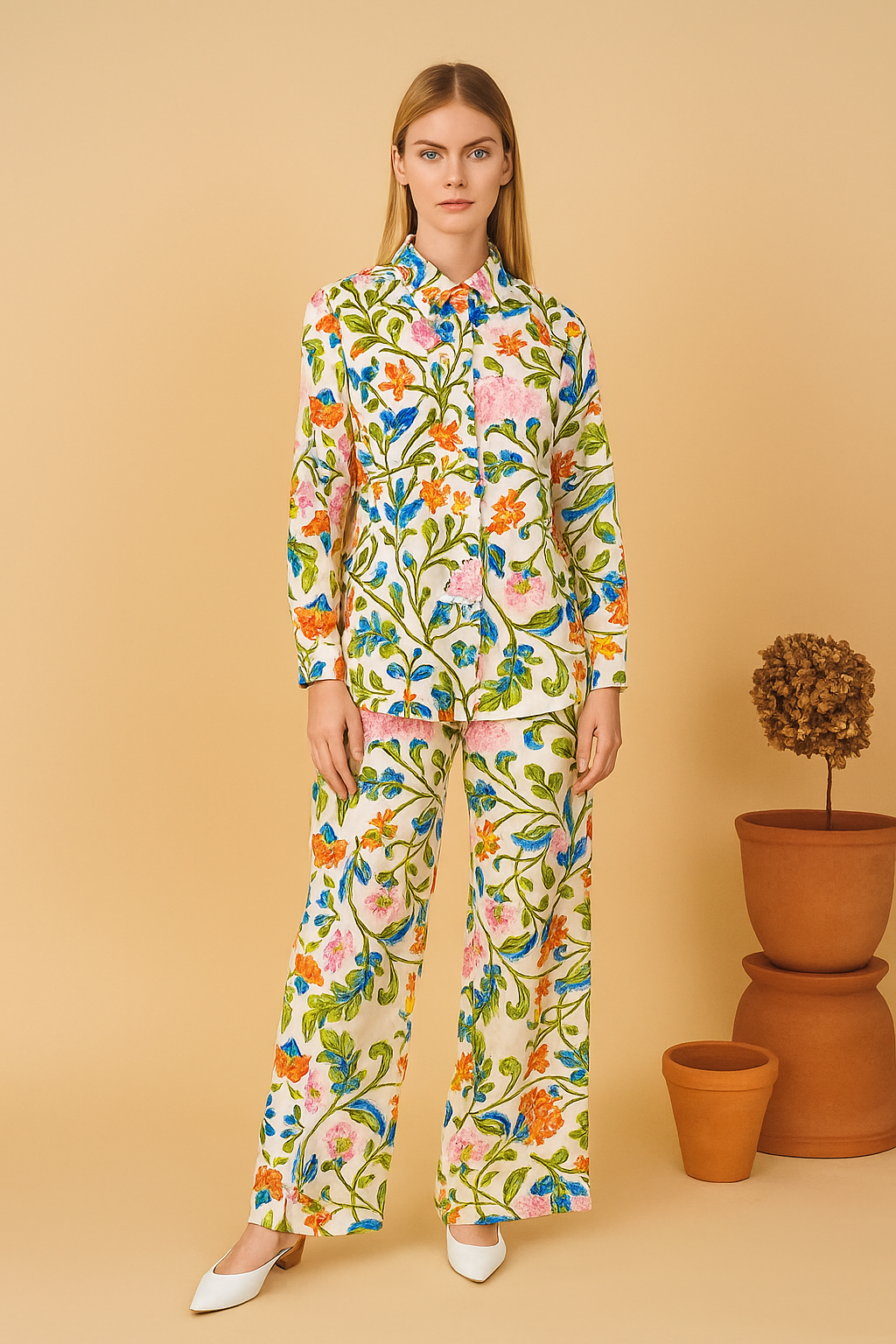 Floral Cotton Co-ord Set