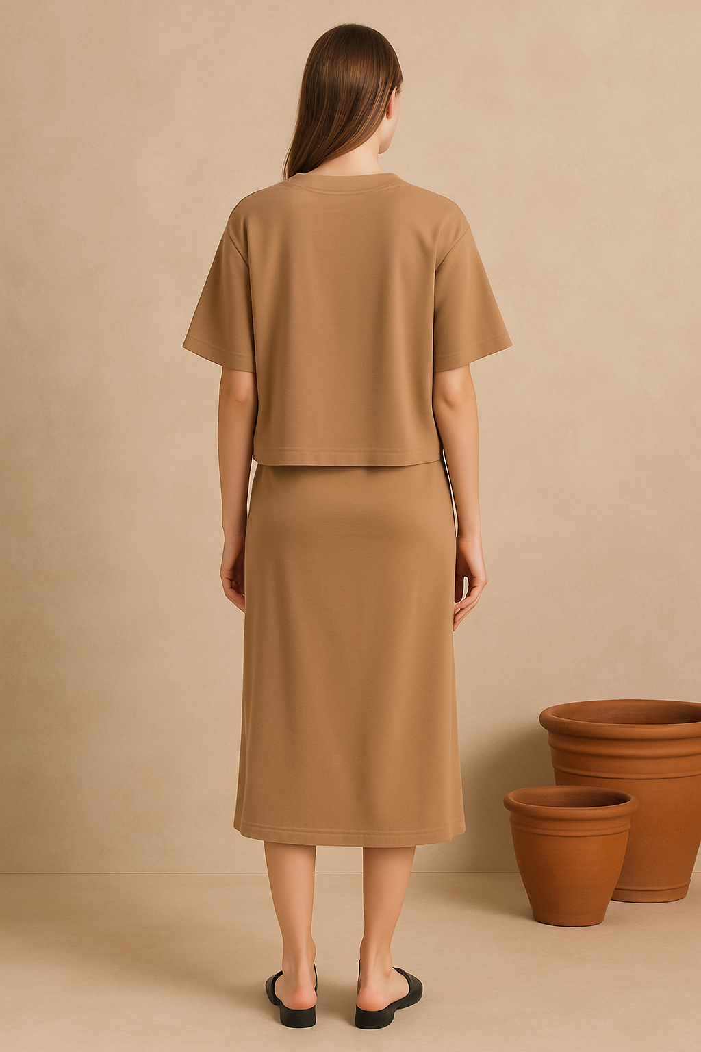 Cotton Skirt Set