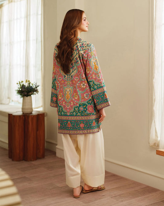 printed co-ord set for women, linen co-ord set, ethnic co-ord set, festive wear for women, printed kurta set, stylish kurta set for women, festive office wear, ethnic workwear, contemporary ethnic wear, floral printed co-ord set, women’s festive outfit, elegant workwear for women, Indian festive fashion