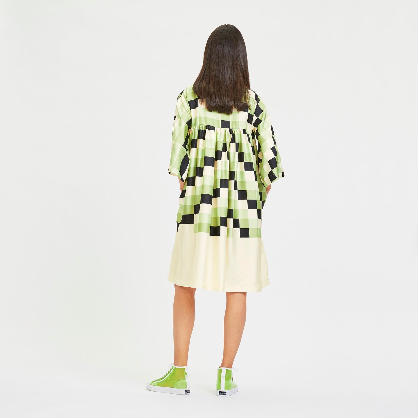 Korean Green Dress