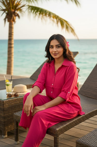 cotton coord set, summer coord set, coord set for women, cord set, cord set for women, coord sets, work wear, formal wear, summer collection, cotton sets