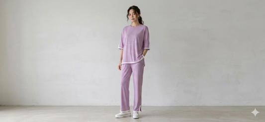 plus size cotton co ord set, free size co ord set for women, western co ord set for women, oversized cotton co ord set, Korean cotton co ord set, purple co ord set for women, casual cotton co ord set, plus size western wear, free size coord set up to 5XL, comfortable co ord set for women