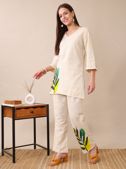 Tropical Breeze Cotton Co-ord Set