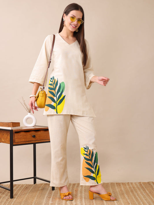 Tropical Breeze Cotton Co-ord Set