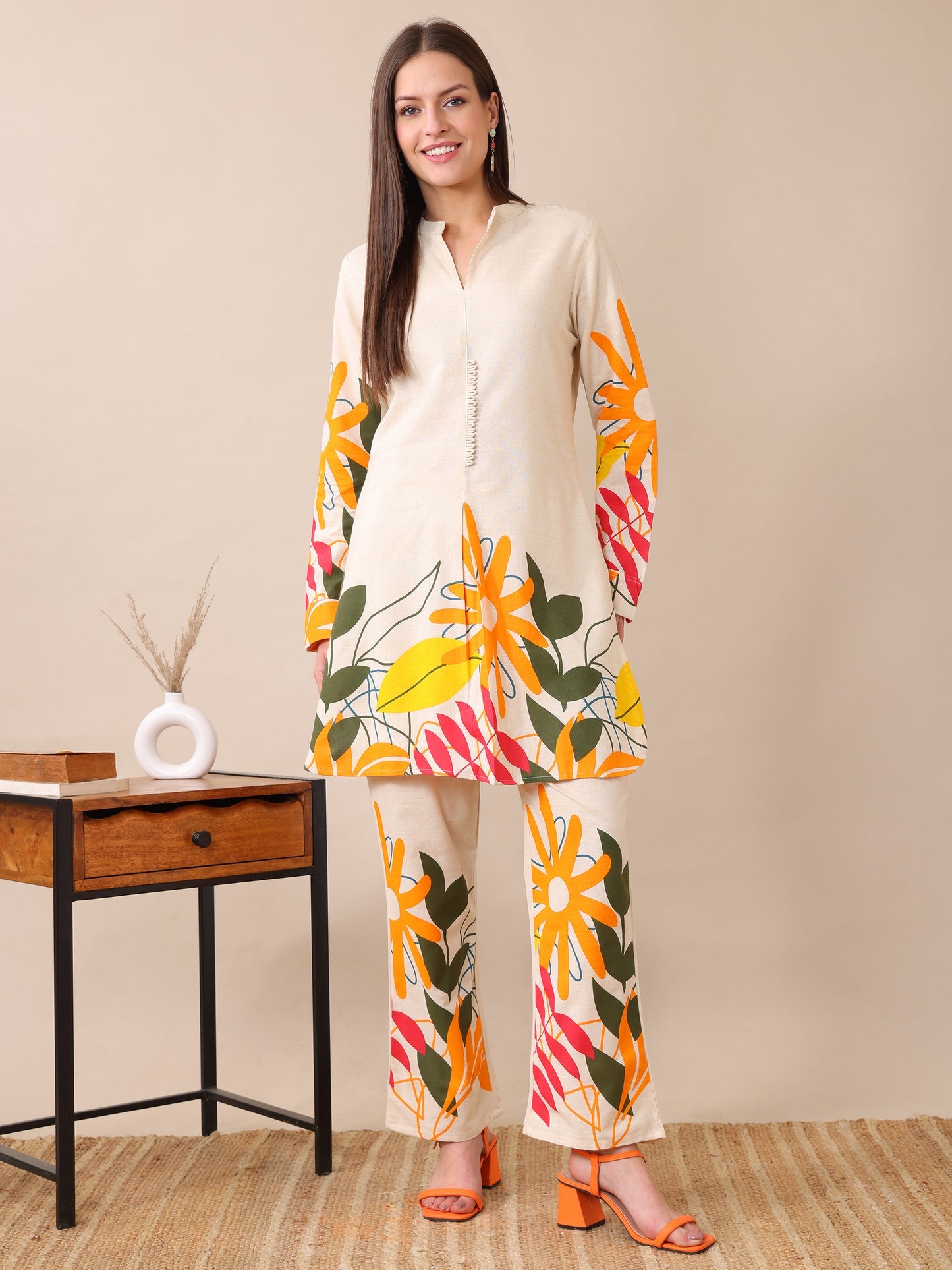 Khadi Co-ord Set