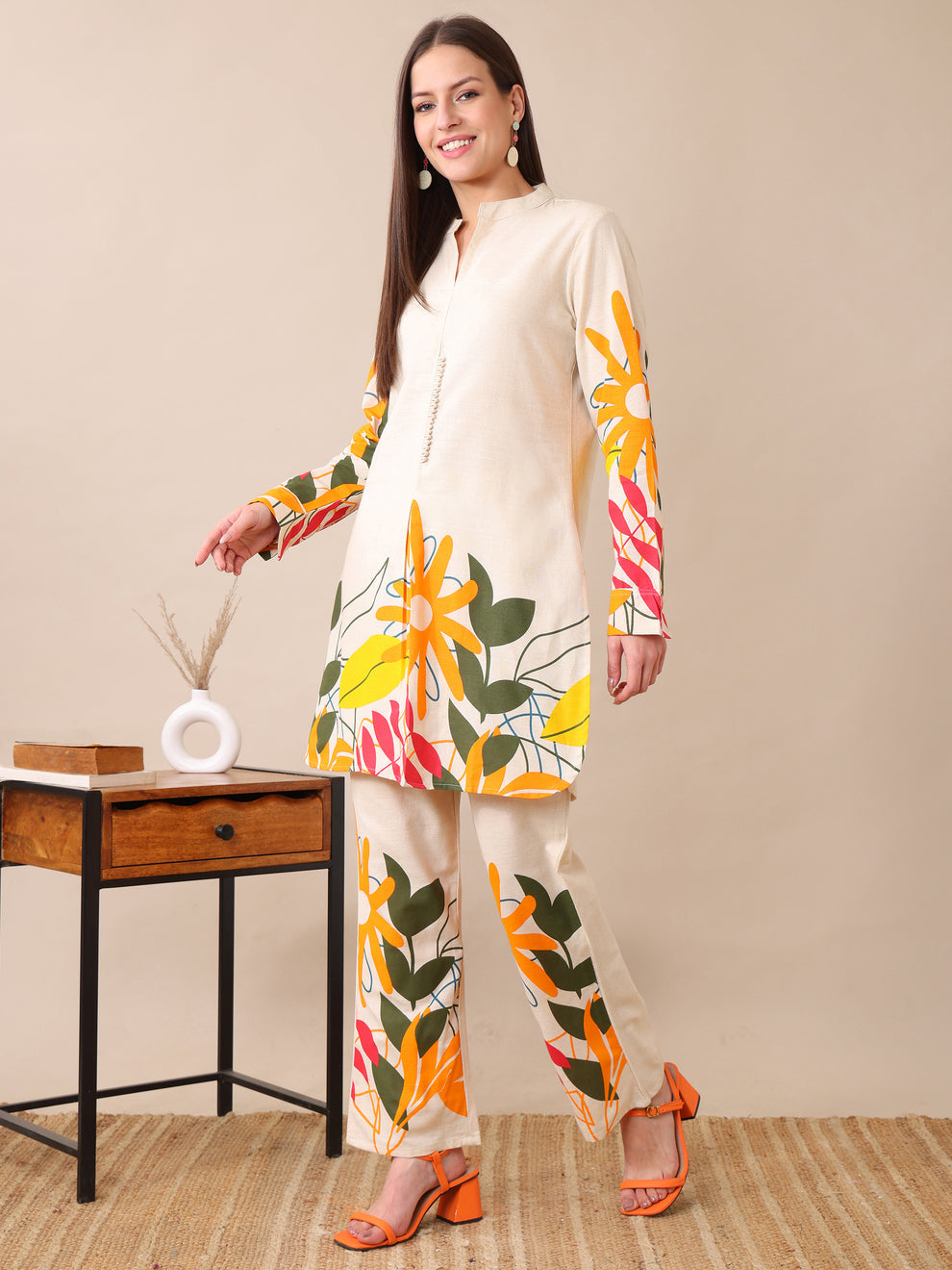 Khadi Co-ord Set