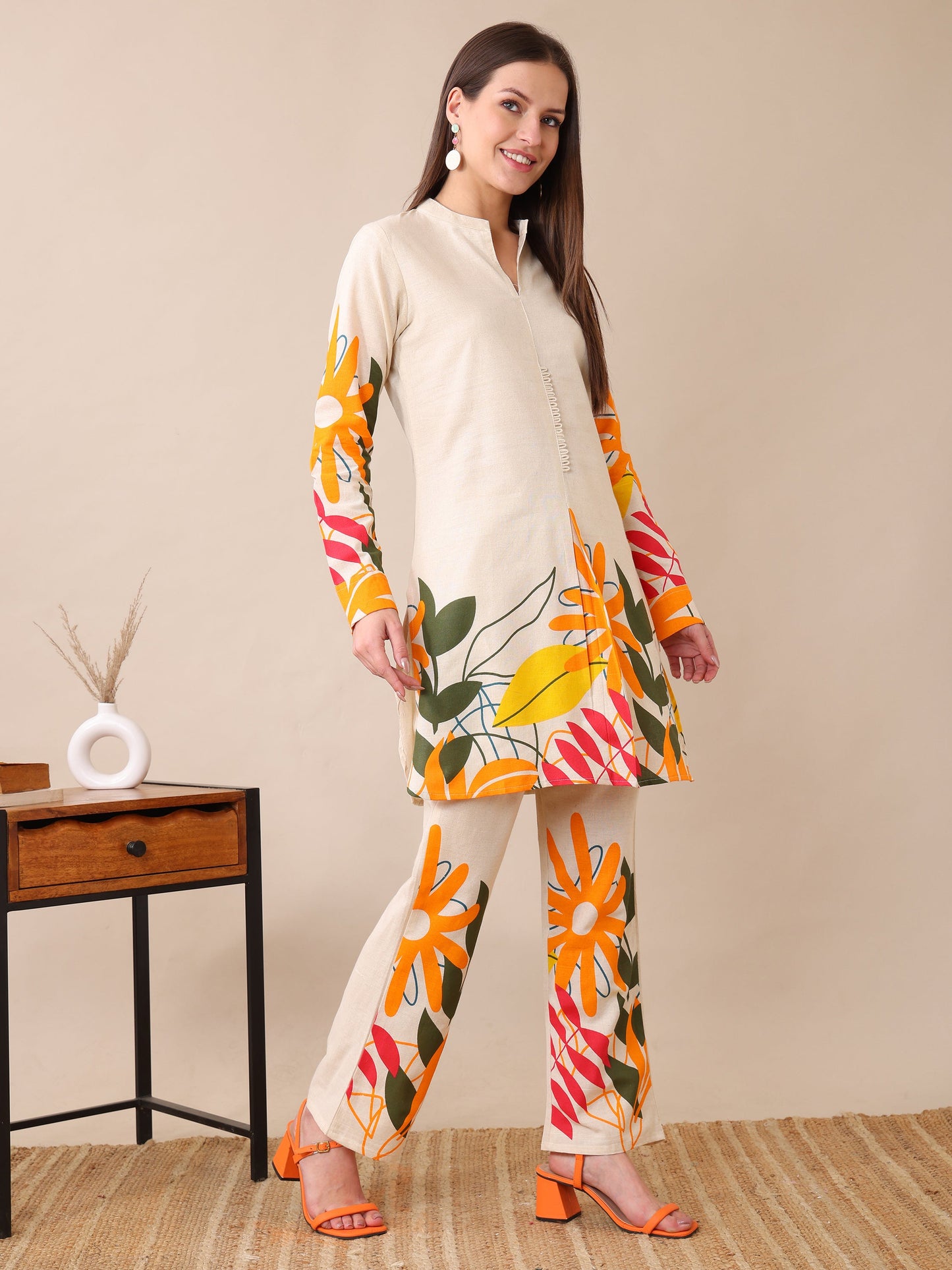Khadi Co-ord Set