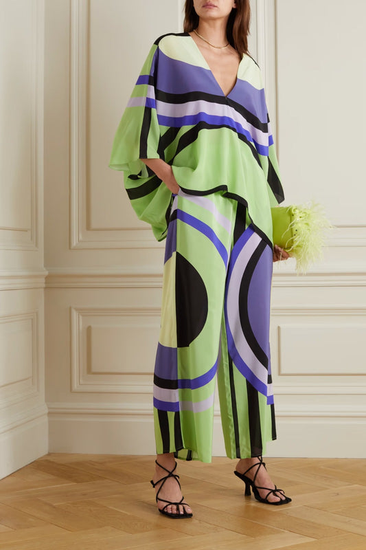 Silk Crepe Co-ord Set