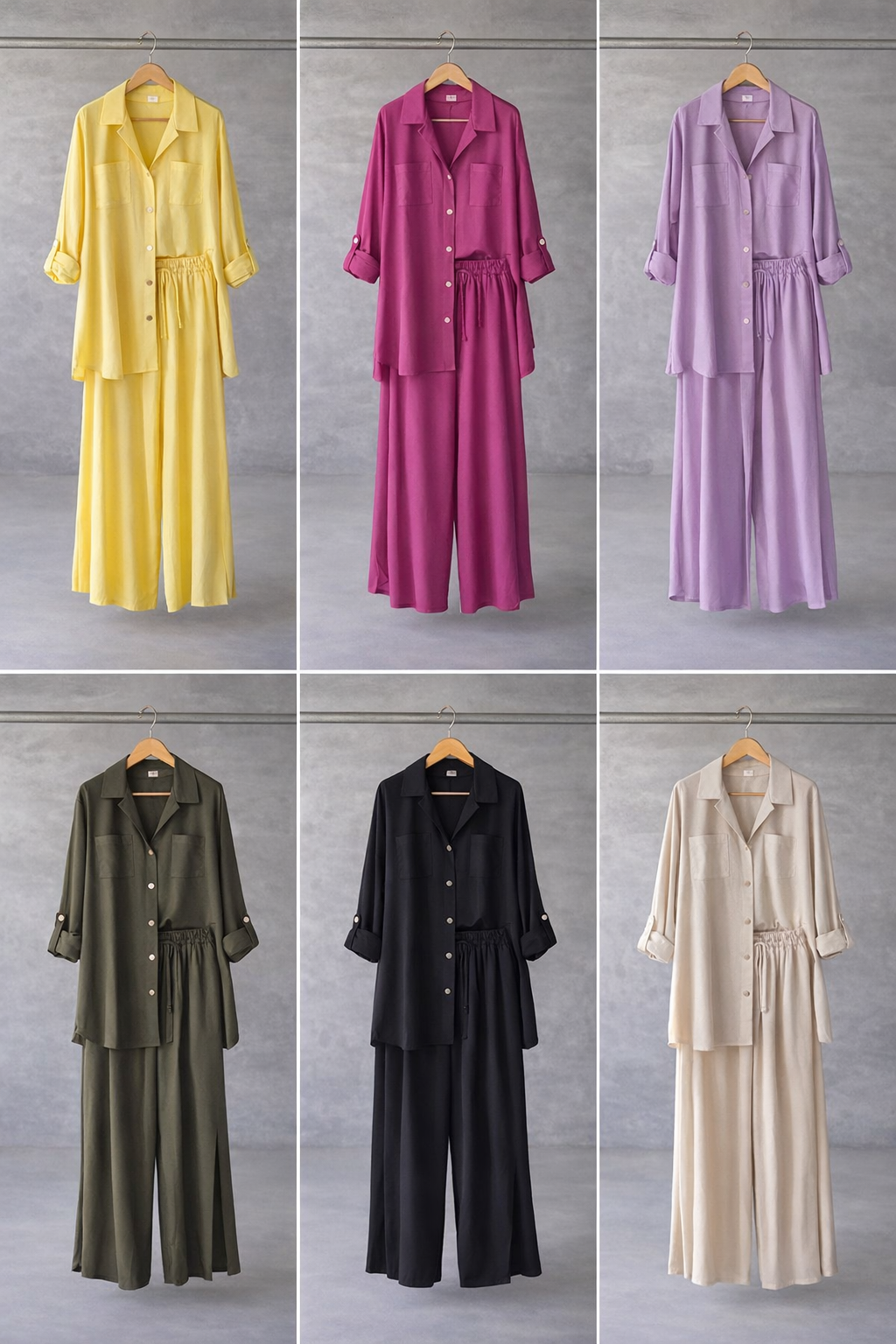 Black Shirt Cord Set | Hip Coverage