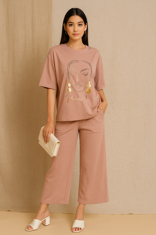 Maroon Co-ord Set