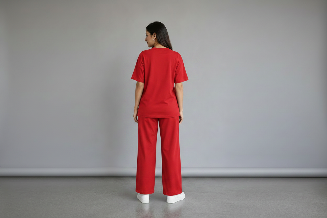 western co ord set for women, premium cotton co ord set, breathable cotton co ord set, skin friendly cotton outfit, stylish women's co ord set, casual western wear for women, comfortable cotton matching set, oversized cotton co ord set, everyday cotton co ord set, trendy western outfit for women