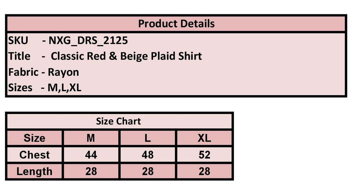 red beige plaid shirt for women, red checkered shirt, women’s rayon shirt, plaid shirt for women, checkered formal shirt, collared shirt for women, women’s office wear shirt, smart casual shirt, full sleeve shirt for women, stylish women’s shirt, casual western wear, PoshBella women’s fashion