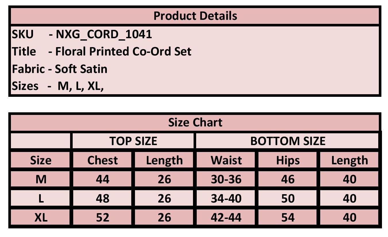 Kaftan Style Co-ord Set