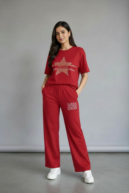 western co ord set for women, premium cotton co ord set, breathable cotton co ord set, skin friendly cotton outfit, stylish women's co ord set, casual western wear for women, comfortable cotton matching set, oversized cotton co ord set, everyday cotton co ord set, trendy western outfit for women
