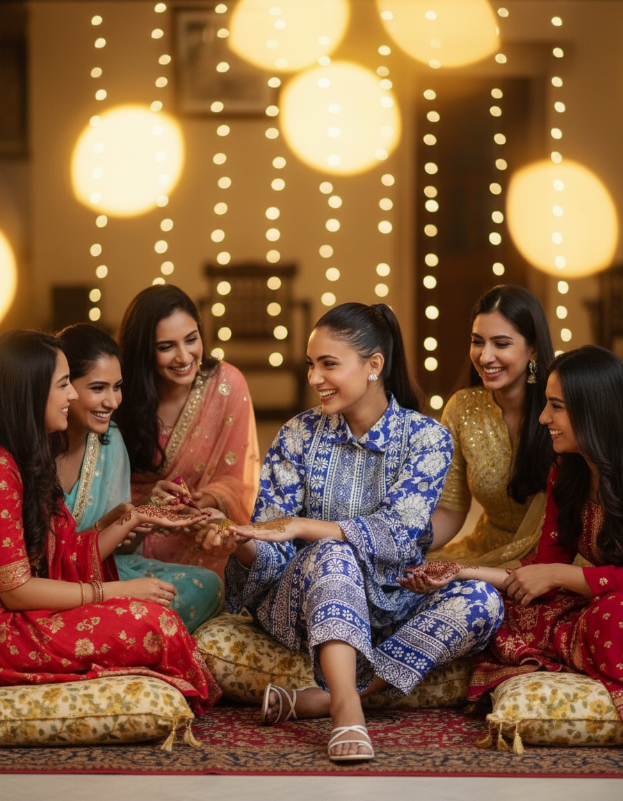 "Wedding collecton, ethnic cood set, mehendi special, mehendi outfit, bride's maid, sangeet outfit, coord set, poshbella"