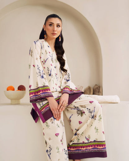 Printed co-ord set for women, floral co-ord set, women’s co-ord set, Korean BSY co-ord set, floral printed outfit, stylish co-ord set for women, wide-leg co-ord set, women’s casual wear, elegant printed outfit, affordable luxury fashion.