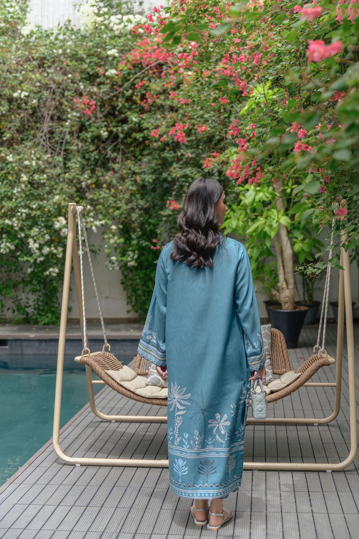 Blue Elegant Kurta Set