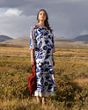 indigo blue white co ord set for women, blue white printed co ord set, Korean BSY co ord set, Korean fabric co ord set for women, blue floral printed co ord set, white blue printed outfit, indigo printed co ord set, women printed co ord set, blue printed tunic and pants set, wide leg pants co ord set, longline co ord set for women, elegant co ord set for women, premium co ord set for women, vacation outfit for women, brunch outfit for women, resort wear co ord set, stylish workwear co ord set, statement pri
