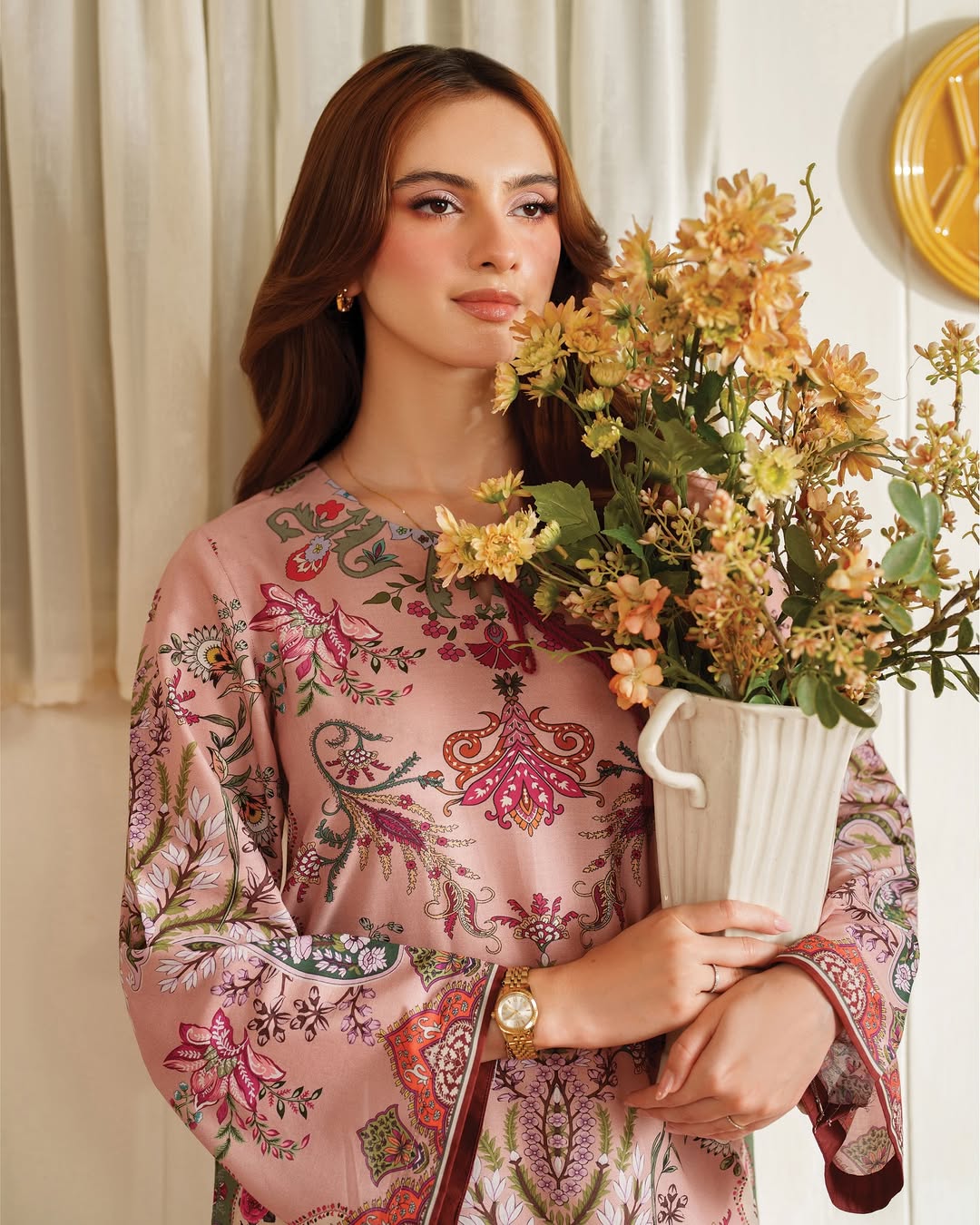 pink co-ord set for women, printed co-ord set, vintage printed co-ord set, linen co-ord set for women, pink kurta set, printed kurta set for women, festive wear for women, festive office wear, ethnic co-ord set, contemporary ethnic wear, workwear for women, stylish kurta set, women’s festive outfit
