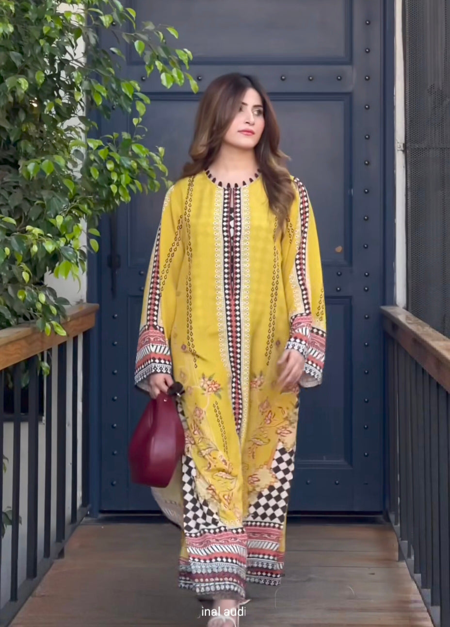 mustard yellow co ord set, yellow co ord set for women, printed co ord set for women, Korean BSY co ord set, festive co ord set, ethnic co ord set for women, yellow ethnic wear, mustard yellow outfit for women, festive wear for women, stylish co ord set, designer inspired co ord set, printed ethnic wear, Indian festive outfit, Diwali outfit for women, Navratri outfit for women, Karwa Chauth outfit, wedding guest outfit, wedding wear for women, comfortable festive wear, PoshBella co ord set
