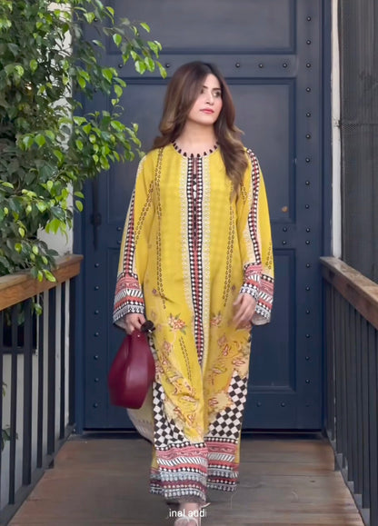 mustard yellow co ord set, yellow co ord set for women, printed co ord set for women, Korean BSY co ord set, festive co ord set, ethnic co ord set for women, yellow ethnic wear, mustard yellow outfit for women, festive wear for women, stylish co ord set, designer inspired co ord set, printed ethnic wear, Indian festive outfit, Diwali outfit for women, Navratri outfit for women, Karwa Chauth outfit, wedding guest outfit, wedding wear for women, comfortable festive wear, PoshBella co ord set