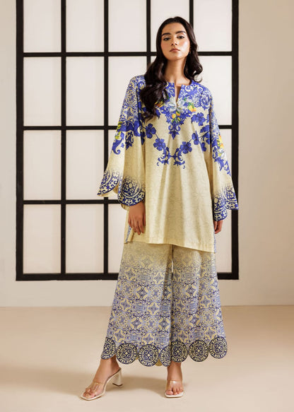 ethereal printed co ord set, printed co ord set for women, Korean BSY co ord set, cream co ord set for women, blue printed co ord set, floral co ord set, ethnic co ord set for women, festive co ord set, ethnic fusion wear for women, premium co ord set, designer co ord set for women, printed kurta co ord set, wide leg co ord set, floral printed outfit, festive wear for women, elegant ethnic wear, Indian fusion outfit, office wear co ord set, brunch outfit for women, kitty party outfit, family gathering outfi