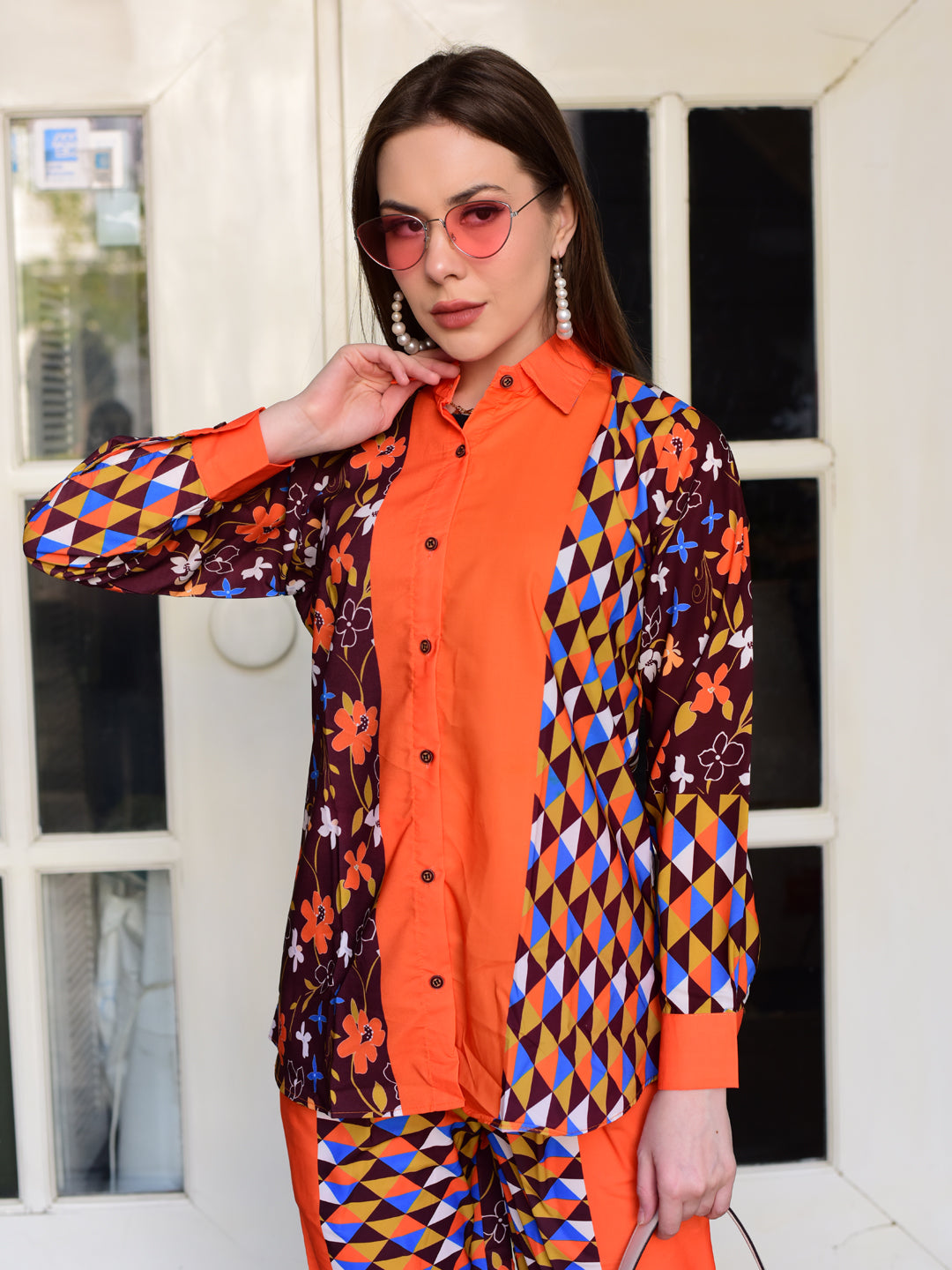 Orange Co-ord Set