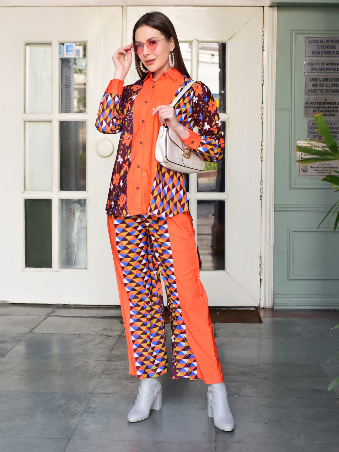 Orange Co-ord Set