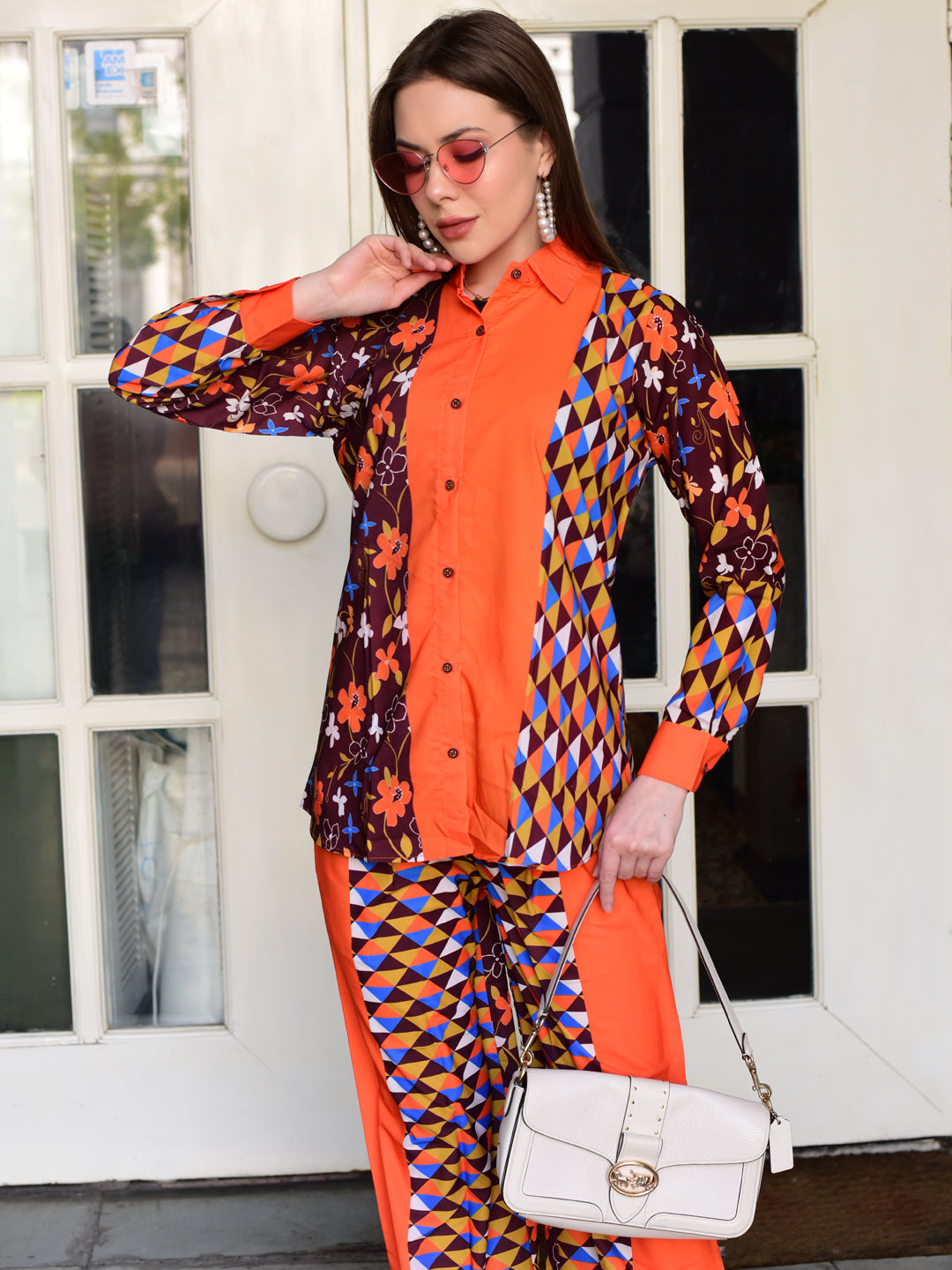 Orange Co-ord Set