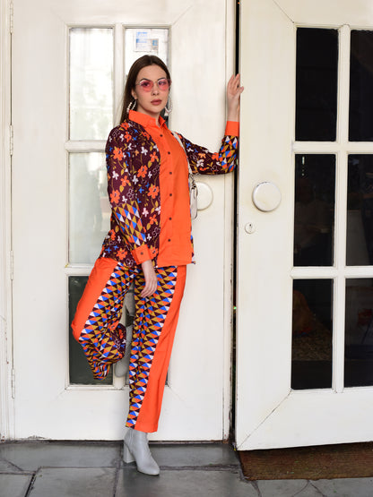 Orange Co-ord Set