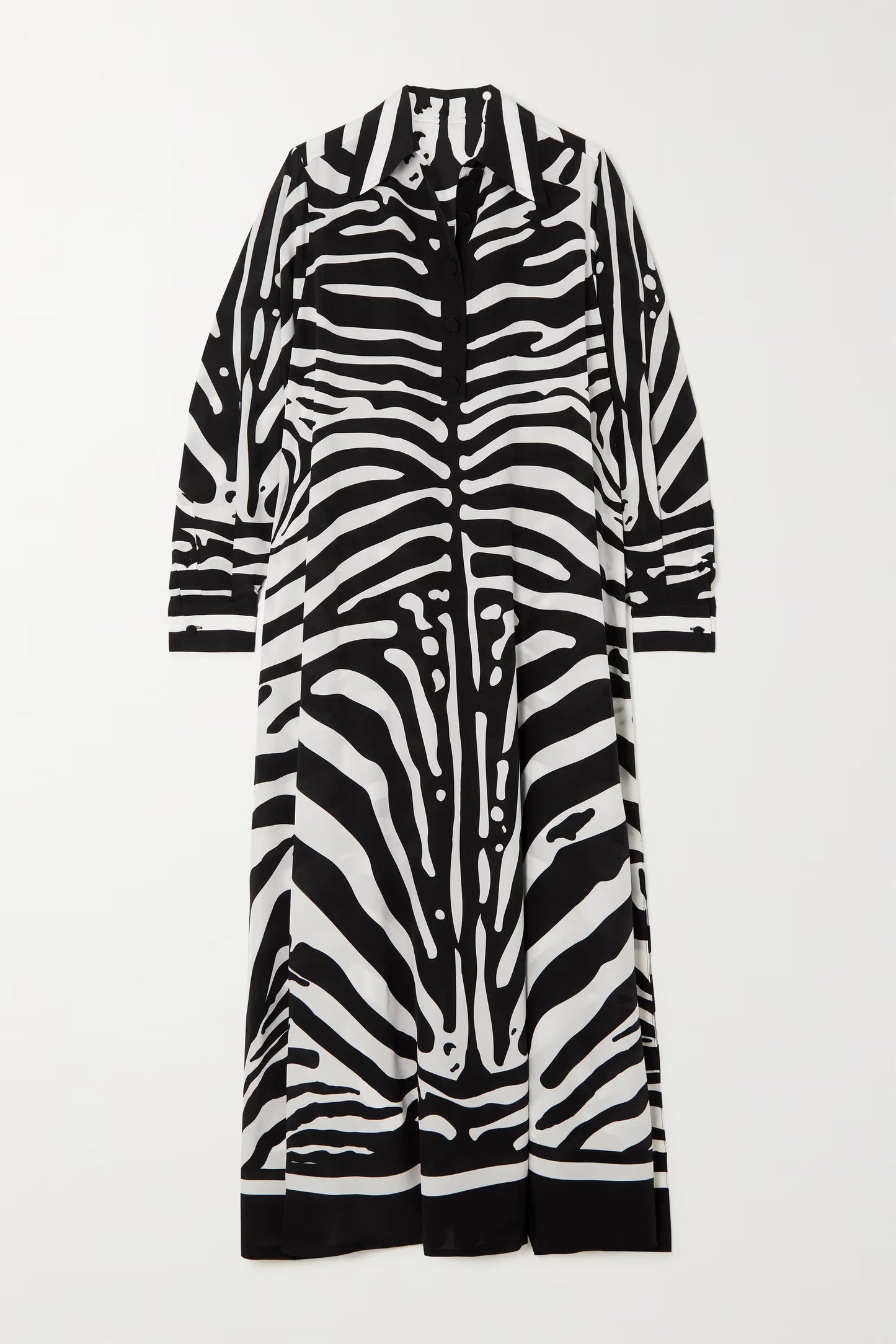 Zebra Print A-line Dress