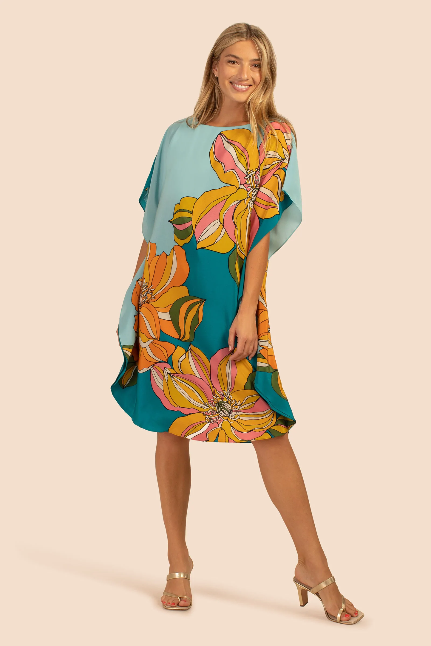 Green Floral Dress