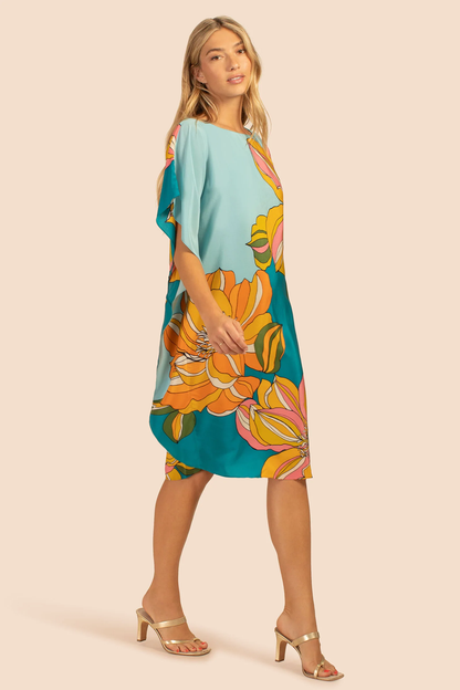 Green Floral Dress